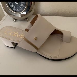 NWOB Calvin Klein size 6.5 wedge sandal